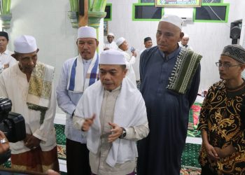Masyarakat Tanjabtim Sambut Kedatangan Gubernur Jambi Al Haris Dalam Safari Ramadhan