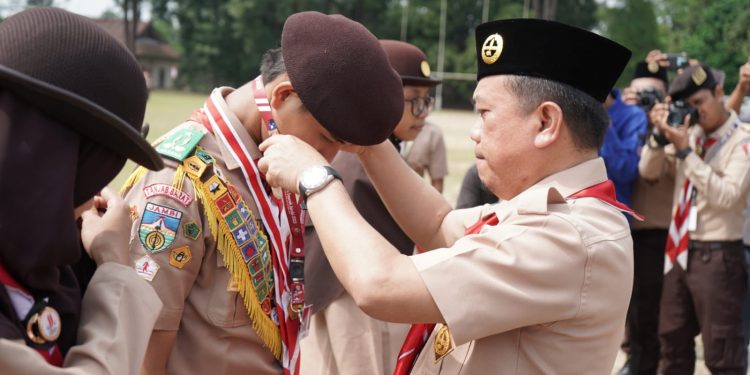 Gubernur Al Haris : Kegiatan Kepramukaan Memiliki Potensi yang Sangat Luar Biasa