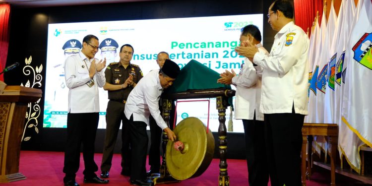 Wagub Jambi Sani dukung Pelaksanaan Sensus Pertanian untuk Hasilkan Data yang Akurat dan Terpecaya
