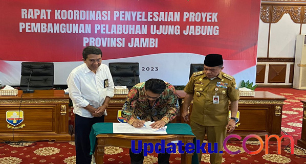 Pemprov Jambi Gandeng KPK Selesaikan Masalah Pembangunan Pelabuhan Ujung Jabung