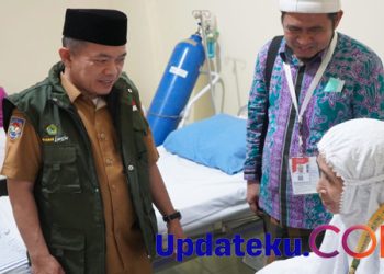 Gubernur Al Haris Lepas 373 Jemaah Haji Kloter Kedua Embarkasi Antara Provinsi Jambi