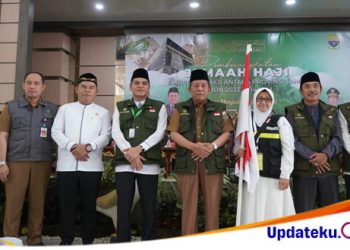 Pesan Wagub Sani ke CJH : Jaga Kondisi Fisik, Mental dan Luruskan Niat