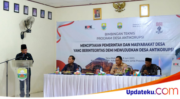 Desa Mekar Sari Wakili Jambi Jadi Calon Percontohan Desa Antikorupsi