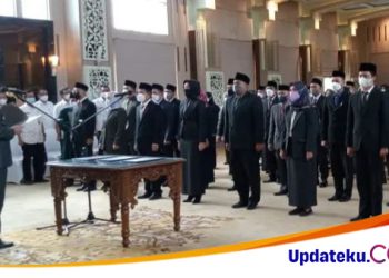 Pemkot Jambi Rombak 52 Pejabat, Walikota Jambi Syarif Fasha : Kinerja Lebih Maksimal