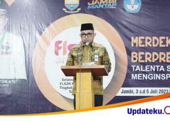 Sekda Sudirman : FLS2N-PDBK Wadah Beraktivitas dan Ruang Aktualisasi Diri Bagi Para Anak Didik
