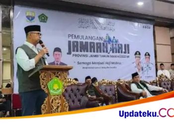 Walikota Jambi, Syarif Fasha Sambut Kepulangan Jemaat Haji Jambi