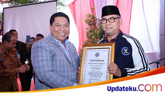 Kepala BNN RI Berikan Penghargaan kepada Walikota Jambi