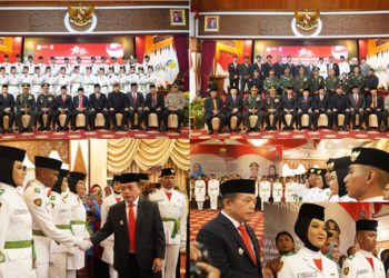 Kukuhkan Paskibraka Provinsi Jambi 2023, Gubernur Al Haris : Bertugas Penuh Semangat dan Cintai Merah Putih