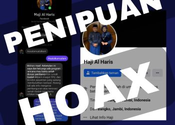 Hati-Hati, Akun Facebook Palsu Mengatasnamakan Haji Al Haris Adalah Palsu