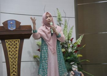 Hj. Hesti Haris Buka Pelatihan Smart Edu di Kabupaten Merangin