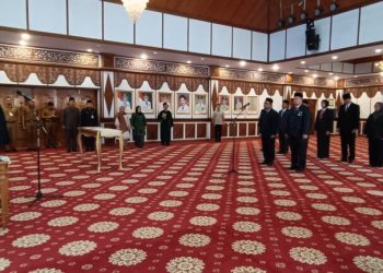 Sekda Jambi Resmi Melantik Pejabat Eselon II dan III