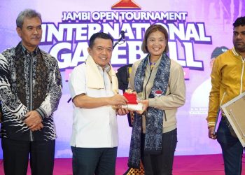 Gubernur Al Haris Apresiasi Terselenggara Open Tournament International Gateball Gubernur Cup III di Provinsi Jambi