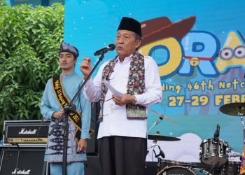 Hadiri 46 Tahun Berdirinya SMAN 3 Kota Jambi, Wagub Sani Minta SMAN 3 Kota Jambi Berwawasan Global dan Berkarakter Pancasila