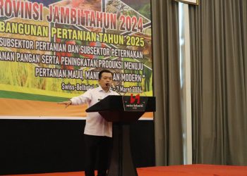 Gubernur Al Haris: Rapat Forum OPD Pertajam Visi Misi dalam Pembangunan Pertahanan Pangan