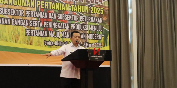 Gubernur Al Haris: Rapat Forum OPD Pertajam Visi Misi dalam Pembangunan Pertahanan Pangan