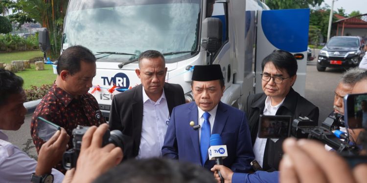 Gubernur Al Haris: Kerja Sama Pemprov dengan TVRI Terus Ditingkatkan, Promosikan Potensi Daerah, Cerdaskan Anak Bangsa