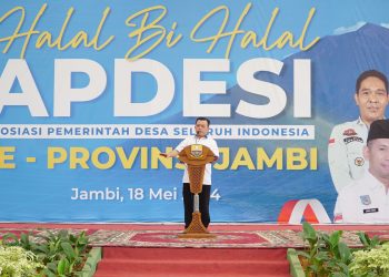 Gelar Halal Bi Halal, APDESI Jambi Solid Dukung Program Jambi Mantap