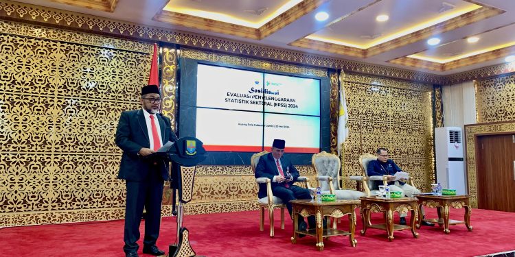 Sekda Sudirman: Hasil EPSS Gambarkan Tingkat Kematangan Penyelenggaraan Statistik Sektoral di Pemerintahan