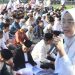 Pj Walikota Jambi , Sri Purwaningsih  Laksanakan Sholat Idul Fitri
