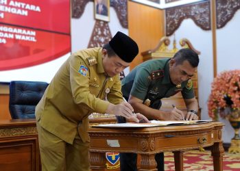 Gubernur Al Haris Hibahkan Dana Pengamanan Pilkada 5,8 Miliar Kepada Korem 042/Gapu