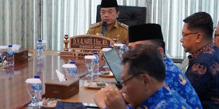 Kendalikan Inflasi Jelang Idul Adha, Gubernur Al Haris Kumpulkan TPID Se-Provinsi Jambi