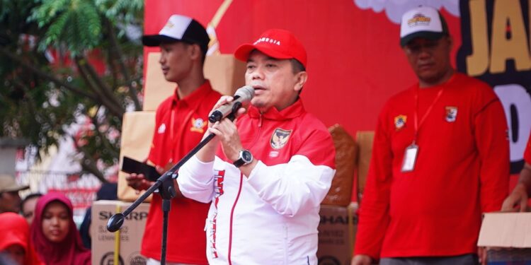 Gubernur Al Haris Hadir Meriahkan Kemerdekaan RI Bersama LDII Jambi, Berikan Hadiah Sepeda Listrik