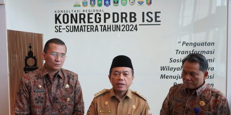 Buka Konreg PDRB-ISE Se-Sumatera Tahun 2024, Gubernur Al Haris Dorong Pertumbuhan Ekonomi Sumatera Secara Inklusif dan Berkelanjutan