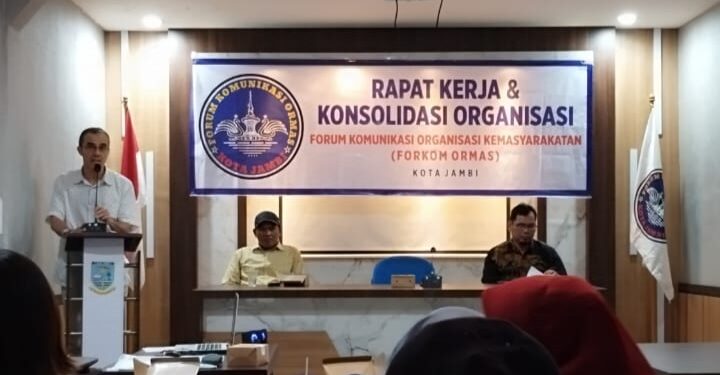 Kesbangpol Kota Jambi Apresiasi Terbentuknya Struktur Forkom Ormas Yang Baru