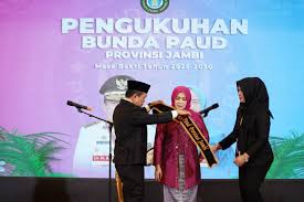 Gubernur Al Haris Bersama Bupati dan Walikota Se-Provinsi Jambi Hadiri Pelantikan Bunda PAUD-Ketua TP PKK