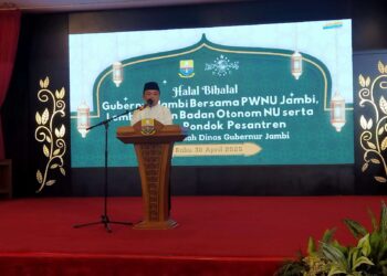 Gubernur Al Haris Hadiri Halal Bihalal NU Provinsi Jambi