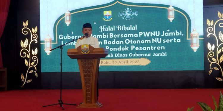 Gubernur Al Haris Hadiri Halal Bihalal NU Provinsi Jambi