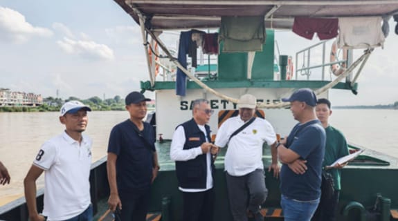 Tim Satgaswasgakkum Angkutan Batubara Provinsi Jambi Cek Kondisi Jembatan Gentala Arasy