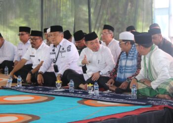 Halal Bihalal Bersama Masyarakat Tanjung Raden, Al Haris Ajak Jaga Kebersamaan