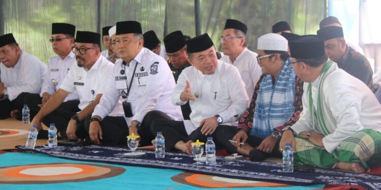 Halal Bihalal Bersama Masyarakat Tanjung Raden, Al Haris Ajak Jaga Kebersamaan