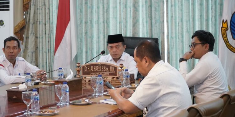 Gubernur Al Haris Fokus Percepat Pembangunan SPPG di Daerah Terpencil