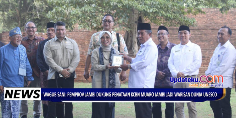 Wagub Sani: Pemprov Jambi Dukung Penataan KCBN Muaro Jambi Jadi Warisan Dunia UNESCO