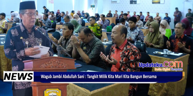 Wagub Sani Buka Rakor Program Pemuda dan Olahraga Se-Provinsi Jambi