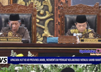 Upacara HUT ke-69 Provinsi Jambi, Momentum Perkuat Kolaborasi Menuju Jambi MANTAP