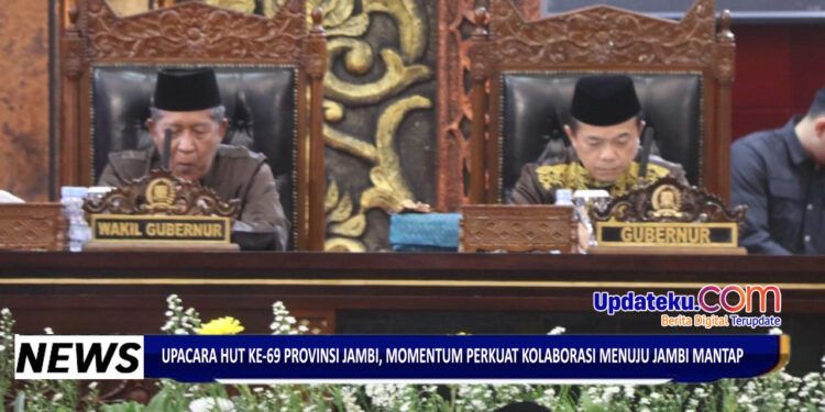 Upacara HUT ke-69 Provinsi Jambi, Momentum Perkuat Kolaborasi Menuju Jambi MANTAP